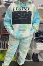 Load image into Gallery viewer, I Love Chalkboard Warm Sweatsuit.
