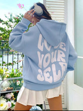 Load image into Gallery viewer, Love Yourself Hoodie Sweaters
