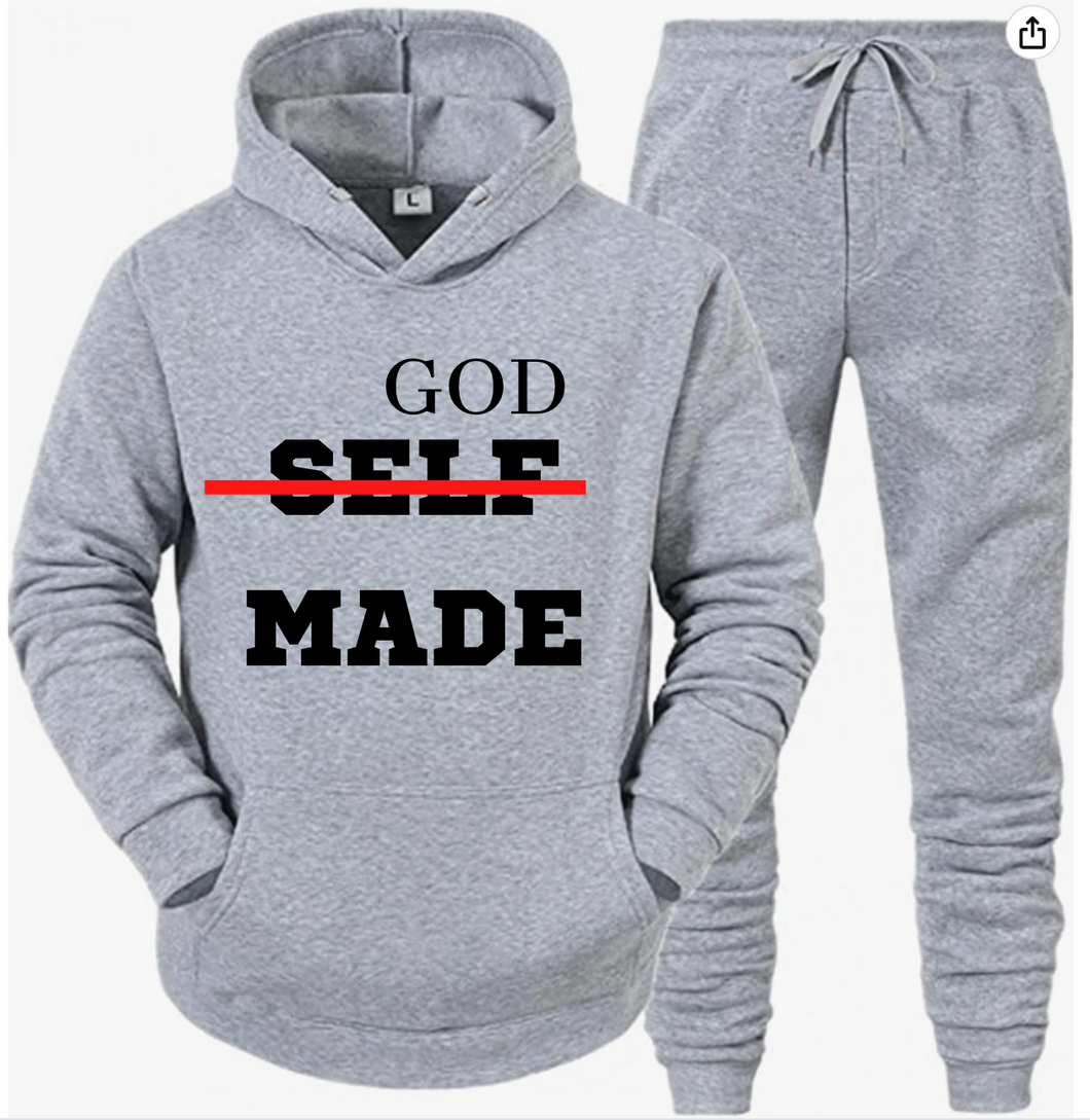 GOD MADE SWEATSUIT SET