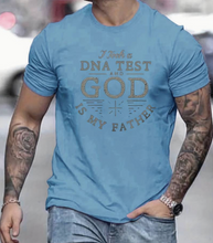 Load image into Gallery viewer, Christian Slogan Pattern Print Men&#39;s T-shirt, Graphic Tee Men&#39;s Summer Clothes, Men&#39;s Outfits
