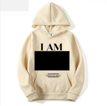 Load image into Gallery viewer, I AM CHALKBOARD HOODIE SWEATER
