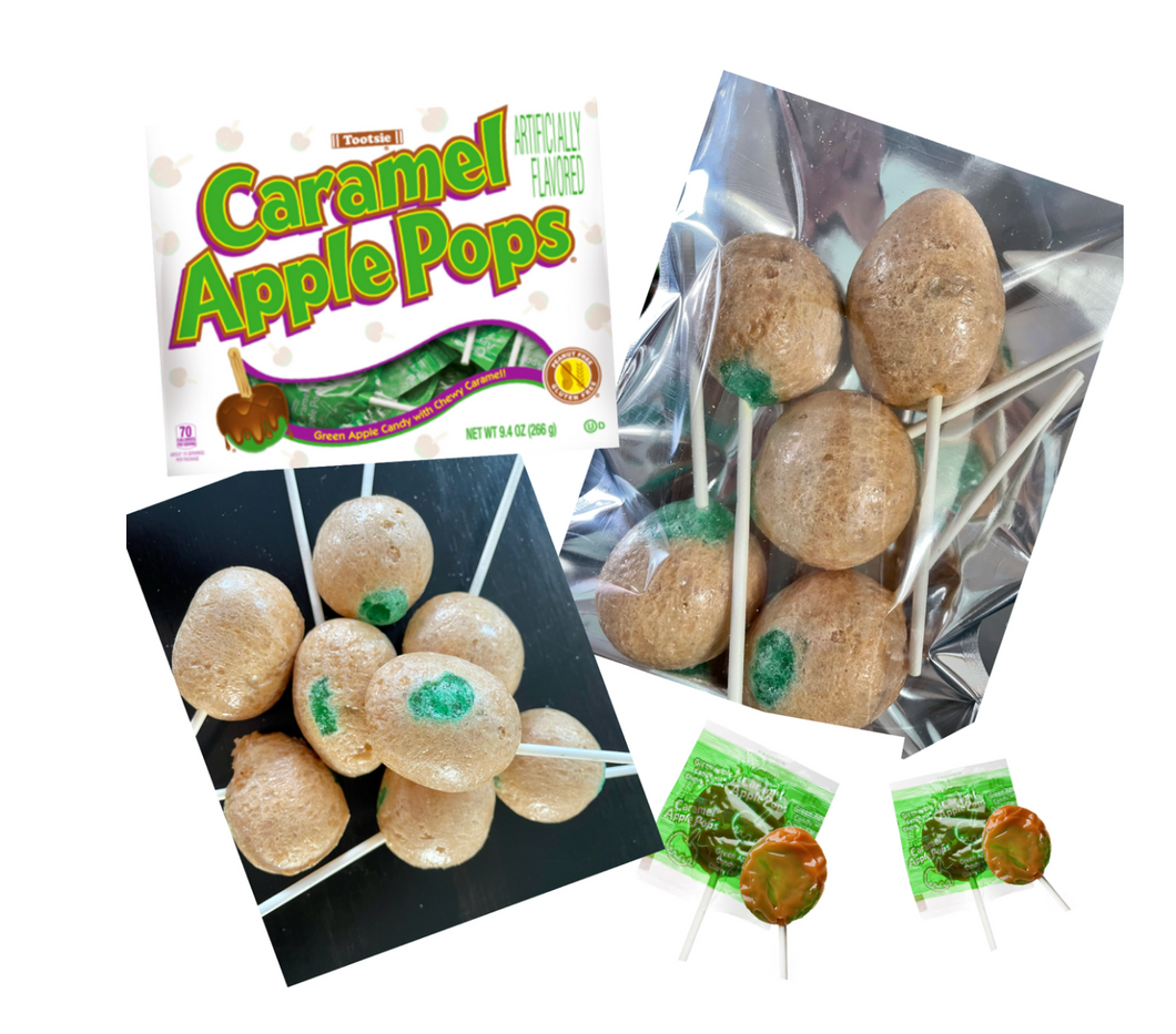 Kissy Candy Freeze Dried Caramel Apple Pops