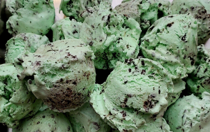 kissy Candy Freeze Dried Mint Choc Chip Ice Cream