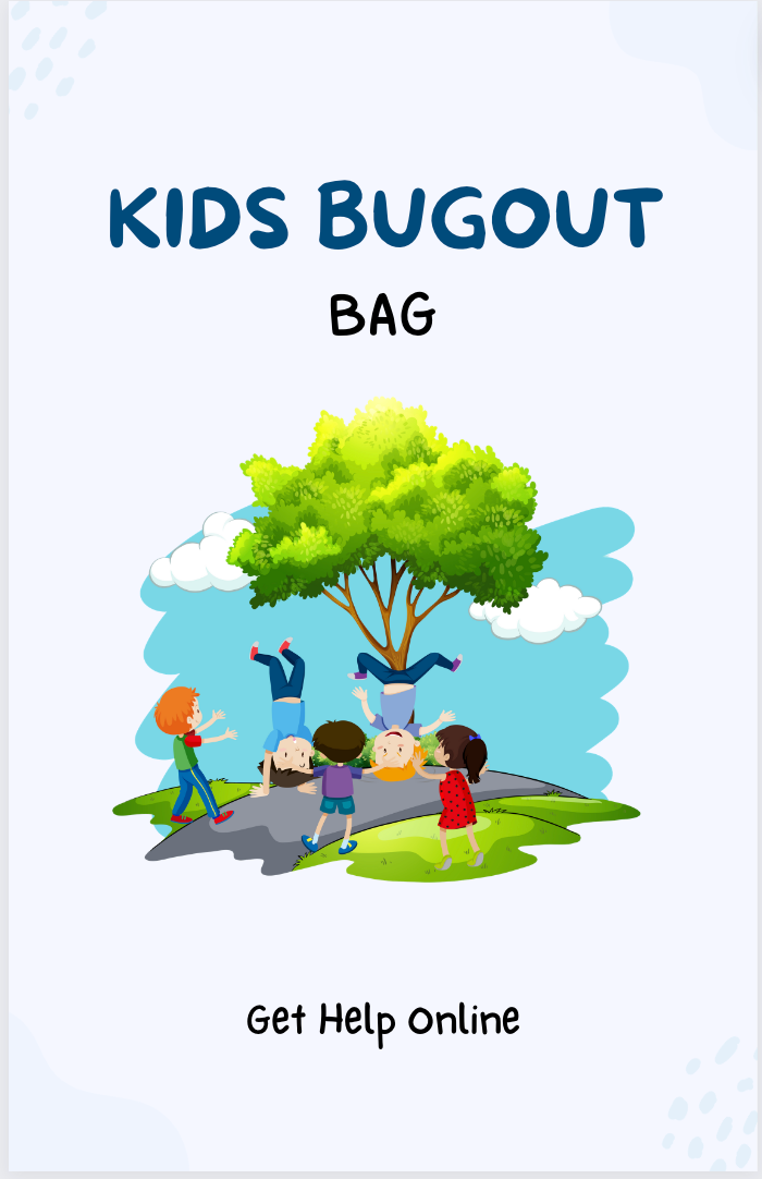 Bug Out Bag For Kids