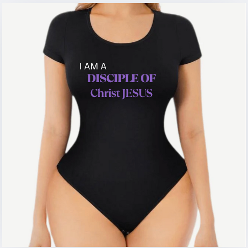 Disciple Seamless One-Piece Short-Sleeved Thong Bodysuit