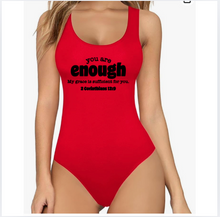 Load image into Gallery viewer, Enough - Scoop Neck Sleeveless Tank Top Bodysuits
